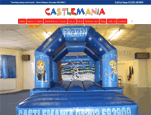 Tablet Screenshot of castlemania.co.uk